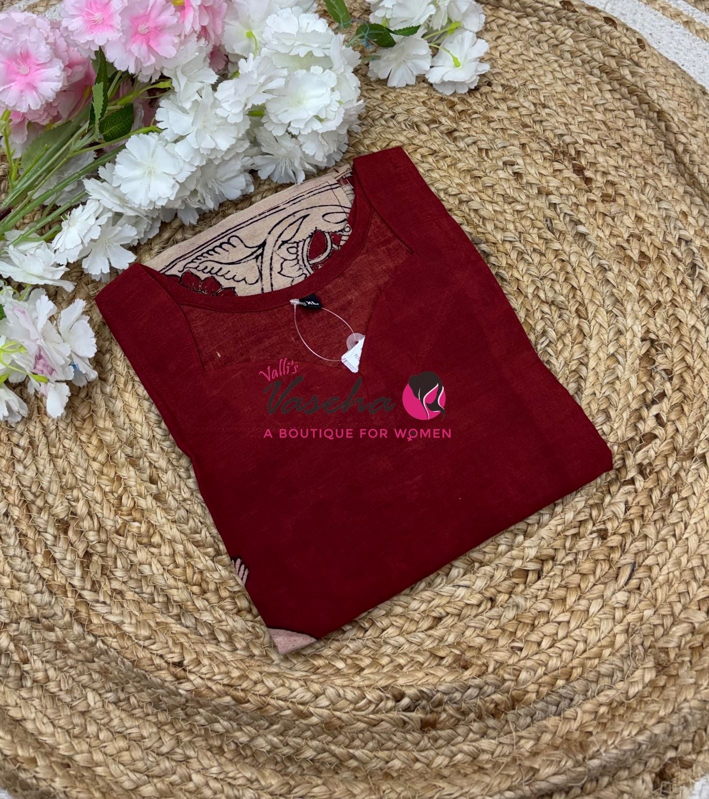 Ready Made - Kalamkari Kurti -VVRKK001