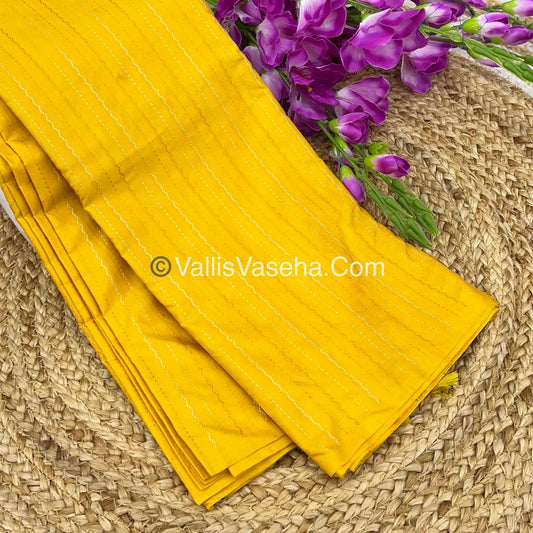 Semi Silk Saree - Aarani Pattu Style - VVSSS005
