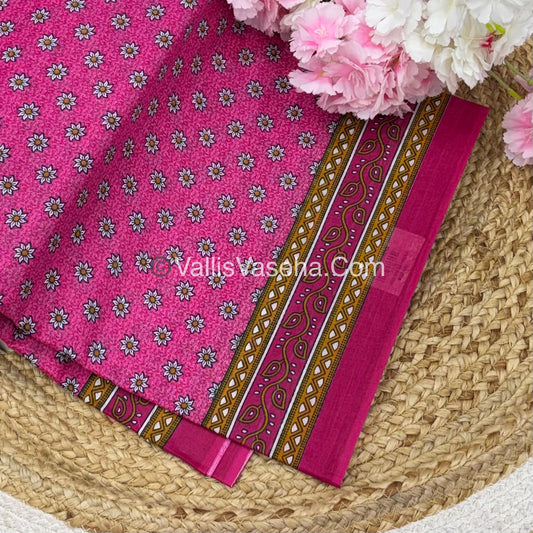 Pure Cotton Voile Saree | VVPVC001