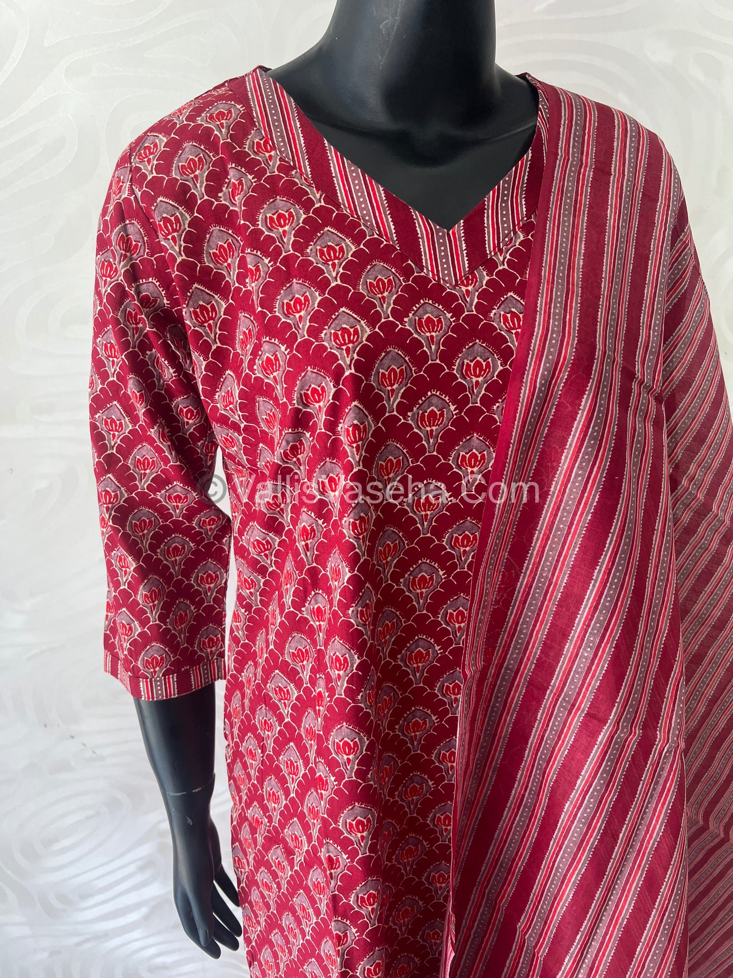 Ready Made - Salwar, Kameez & Duppatta(3pc) - Printed - VVRBS005