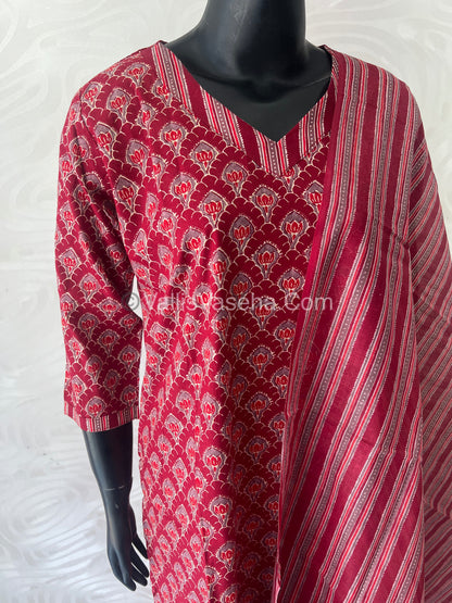 Ready Made - Salwar, Kameez & Duppatta(3pc) - Printed - VVRBS005