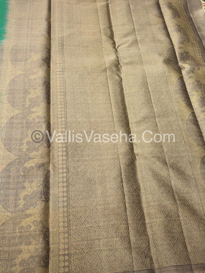Half Mix - Pure Soft Silk Saree - VVPSS075