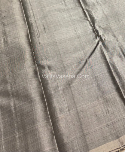 Half Mix - Pure Soft Silk Saree - VVPSS054