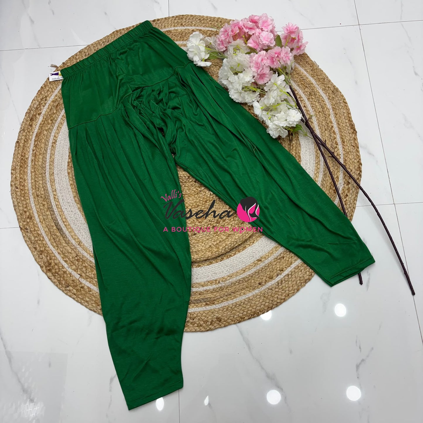 Semi Patiyala - Green Shade - VVSP001