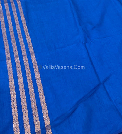 Mulberry Semi Silk - Blue Shade - VVMSS001