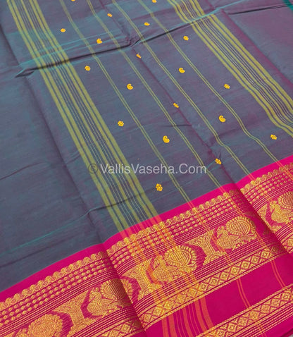 Kanchi Cotton Saree - VVKCS012