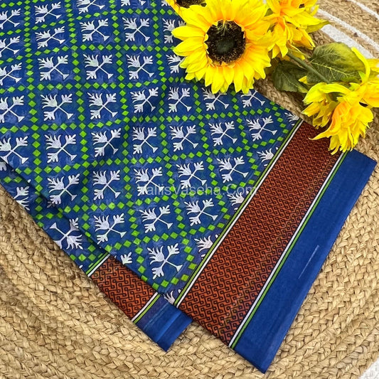 Pure Cotton Voile Saree | VVPVS001