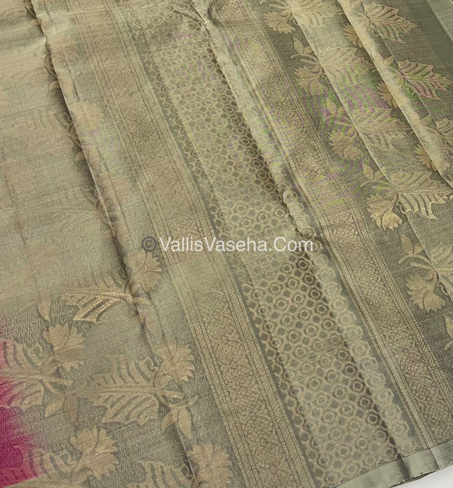 Half Mix - Pure Soft Silk Saree - VVPSS040
