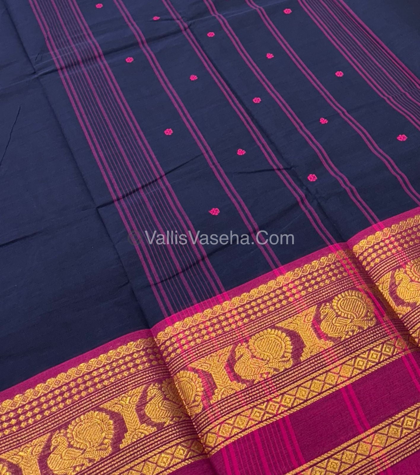 Kanchi Cotton Saree - VVKCS012