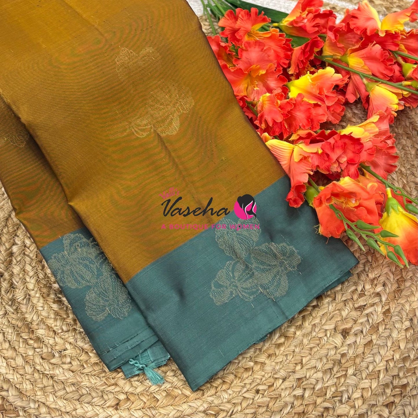 Half Mix - Pure Soft Silk Saree - VVPSS104