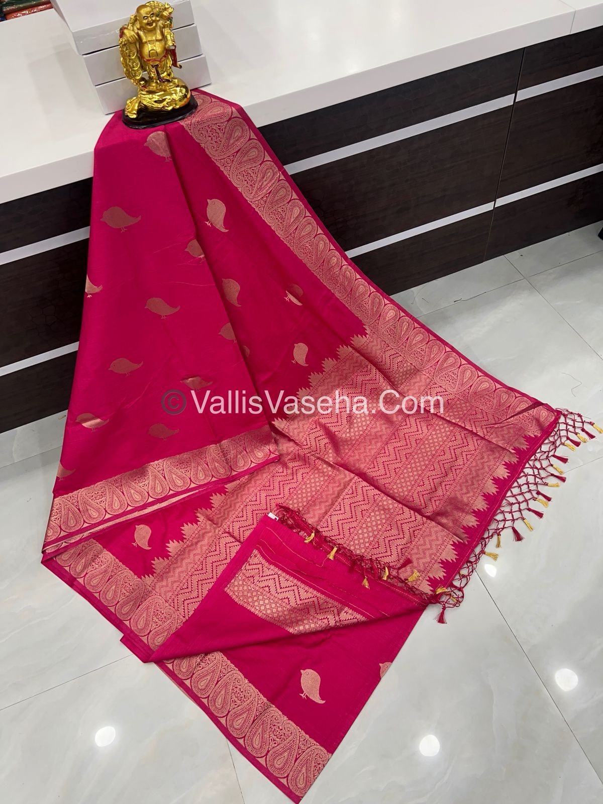 Banarasi - Heritage Silk - Semi Kathan Silk - Peach Shade - VVBHS005