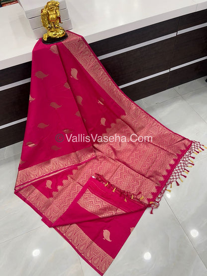 Banarasi - Heritage Silk - Semi Kathan Silk - Peach Shade - VVBHS005