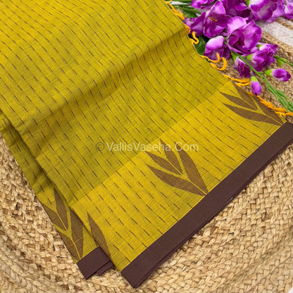 Premium Negamam Cotton Saree - VVNCS001
