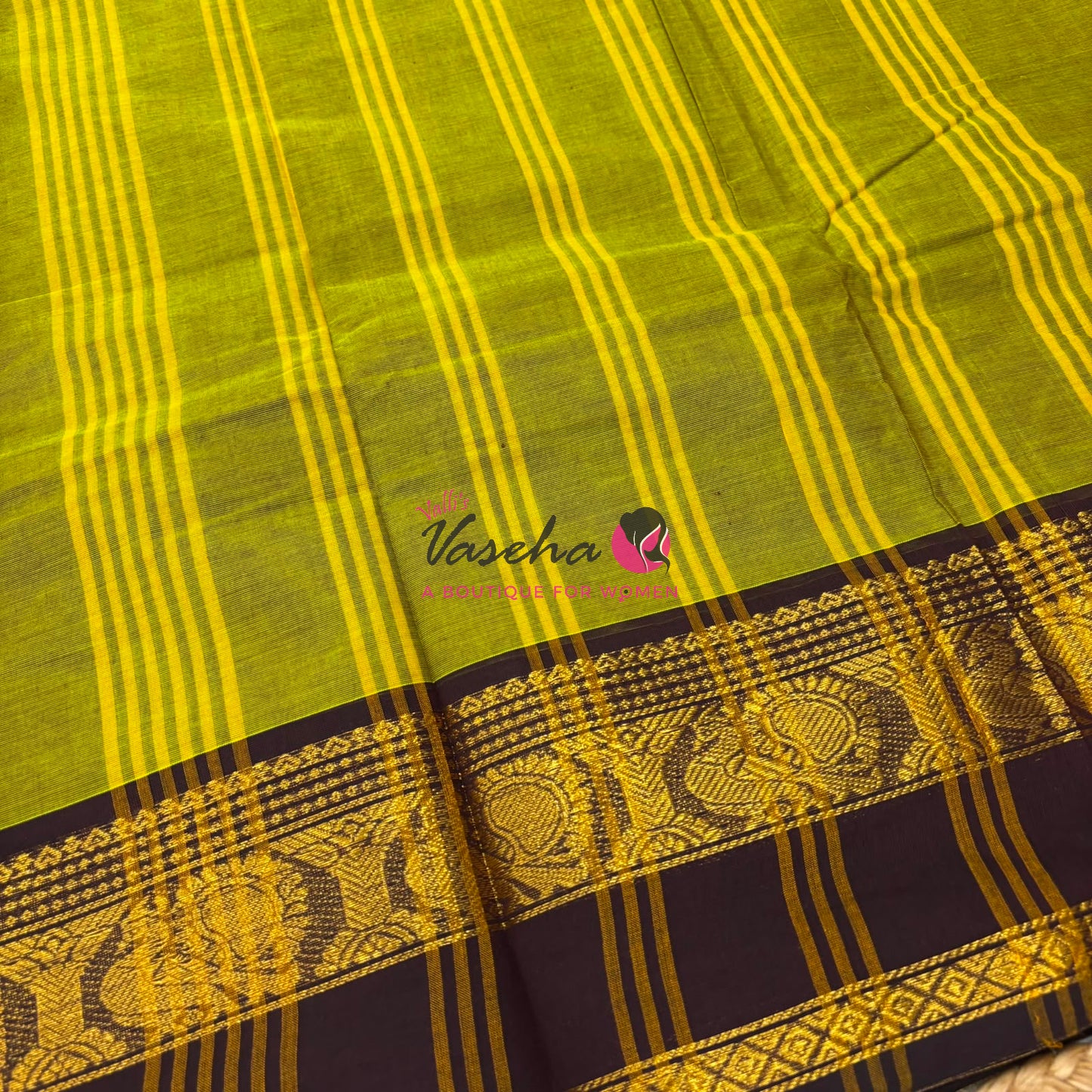 Kanchi Cotton Saree - VVKCS019