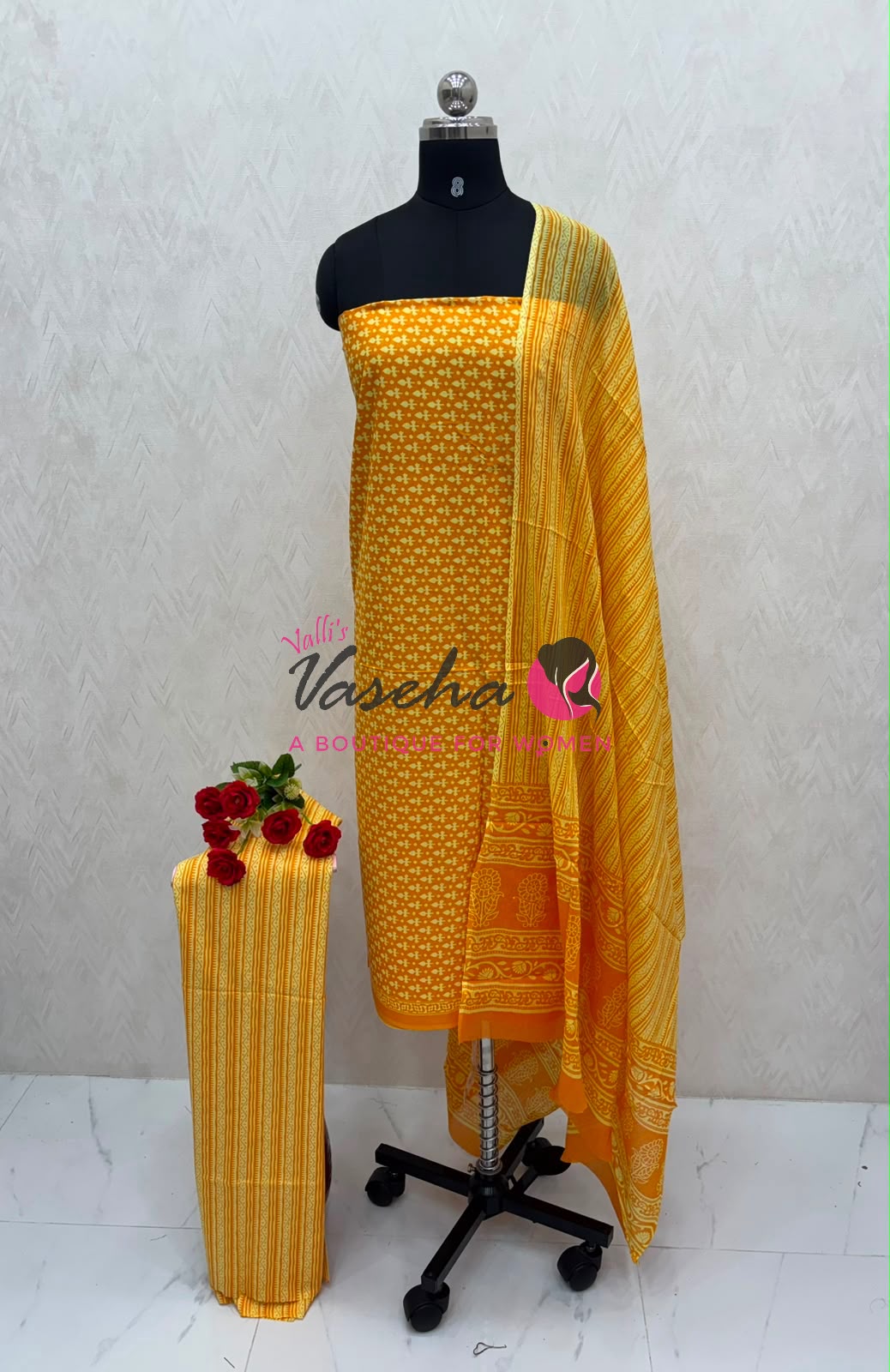 Pure Mul Mul Cotton | Unstitched Material | VVUSM065