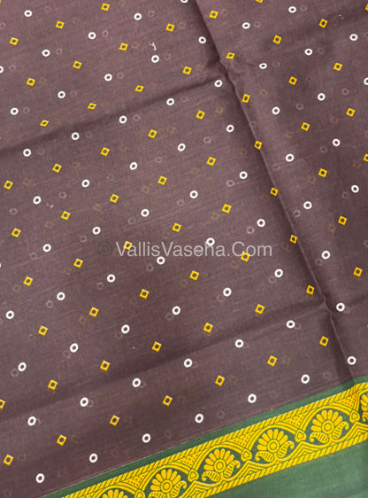 Pure Cotton Voile Saree | VVPVC005