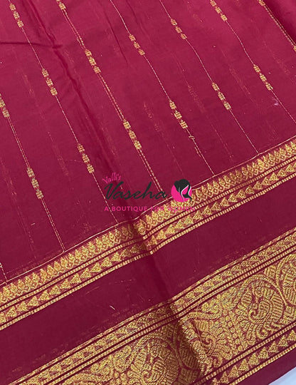 Kanchi Cotton Saree - VVKCS033
