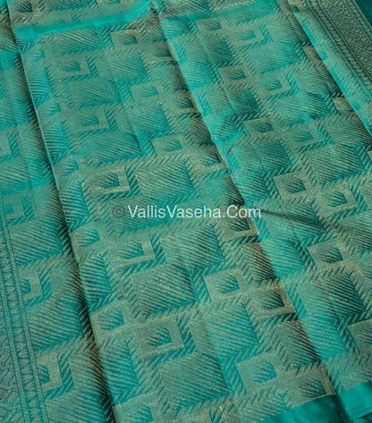 Half Mix - Pure Soft Silk Saree - VVPSS030