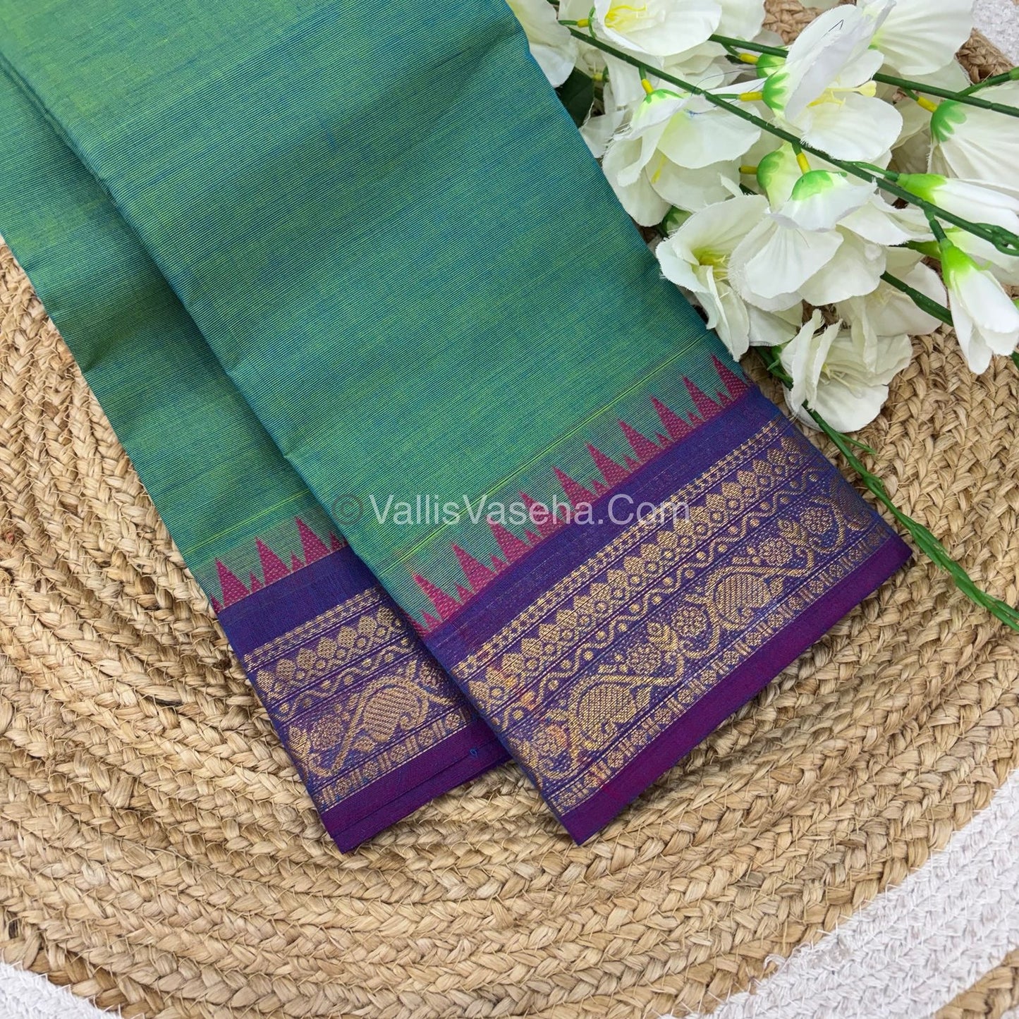 Kanchi Cotton Saree - VVKCS018