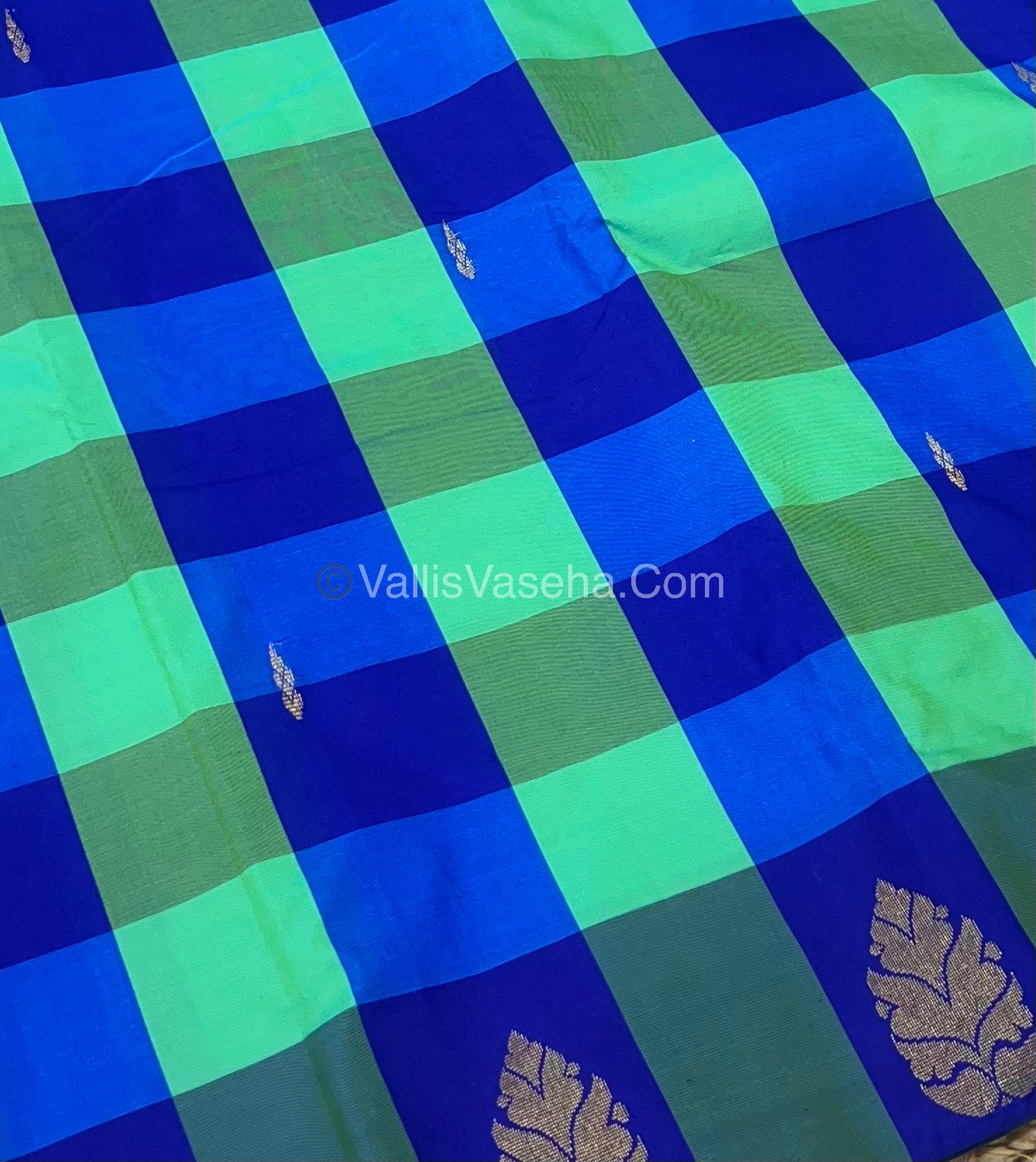 Pazhum Palamum checks - Semi Silk Sarees - VVSSS003