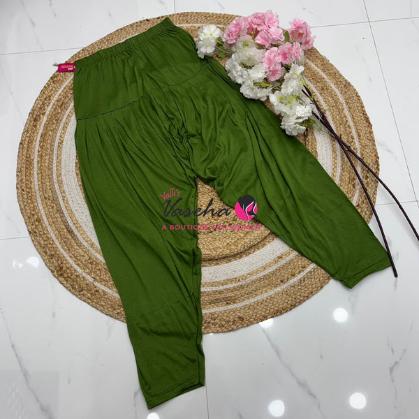 Semi Patiyala - Green Shade - VVSP001