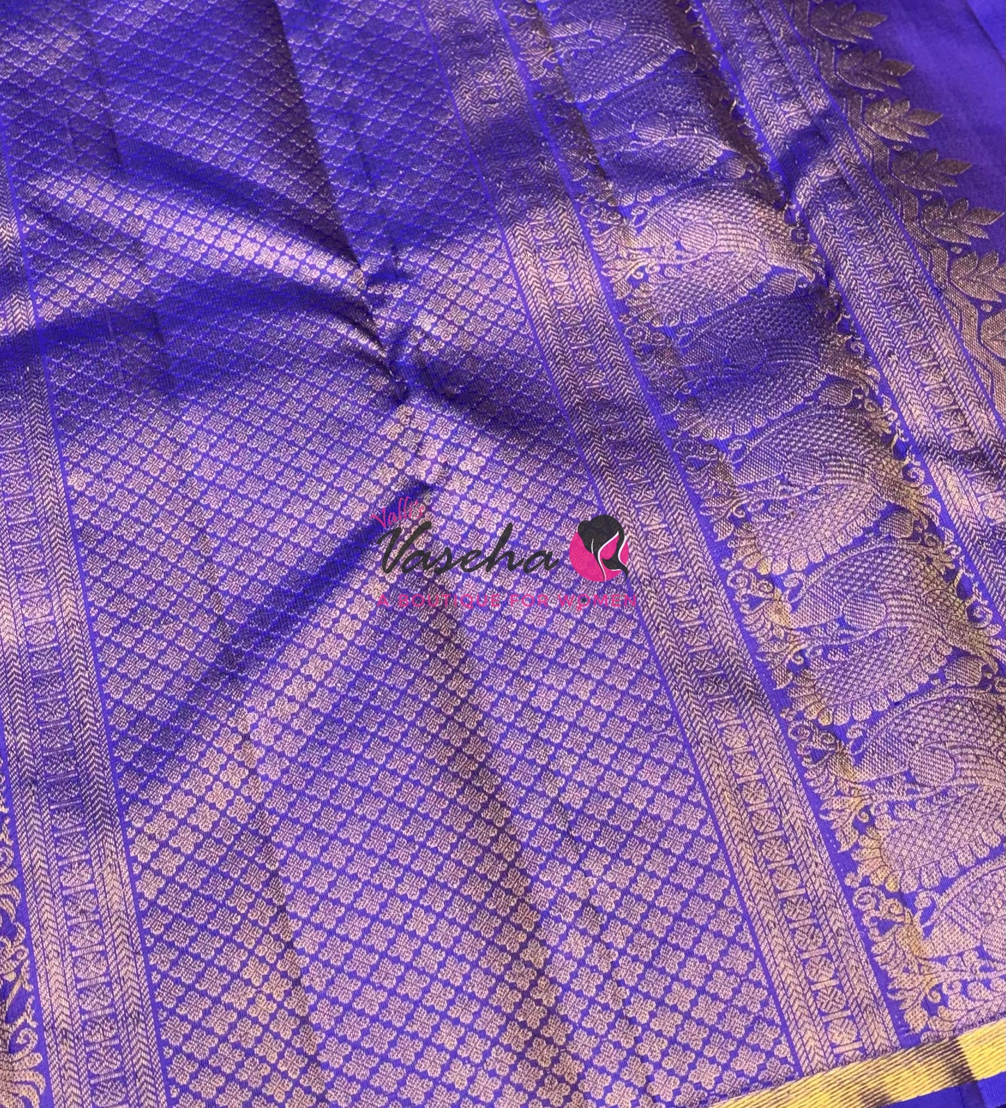 Pure Kanchipuram Silk Saree - Lavender Shade - VVPS050