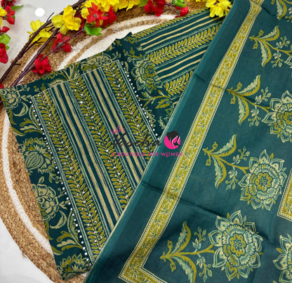 Unstitched Material | Cotton Material | VVUSM095