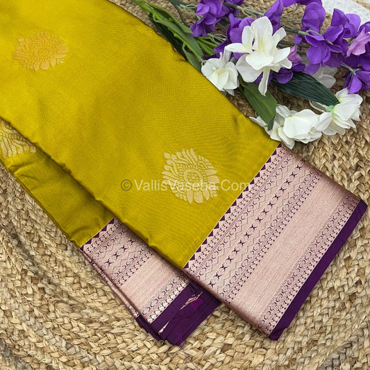 Semi Kanchipuram Soft Silk - VVSSS008