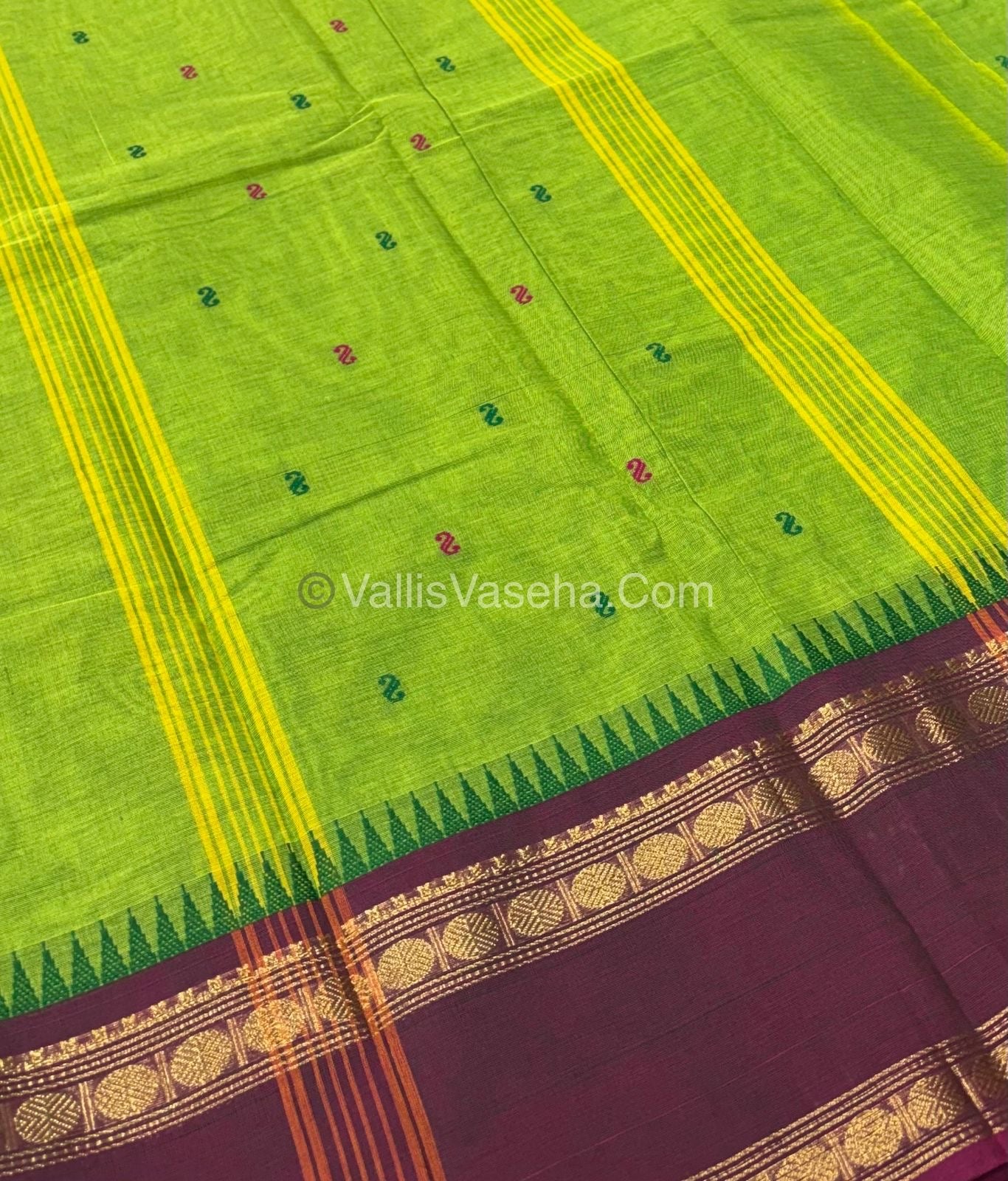 Kanchi Cotton Saree - VVKCS017