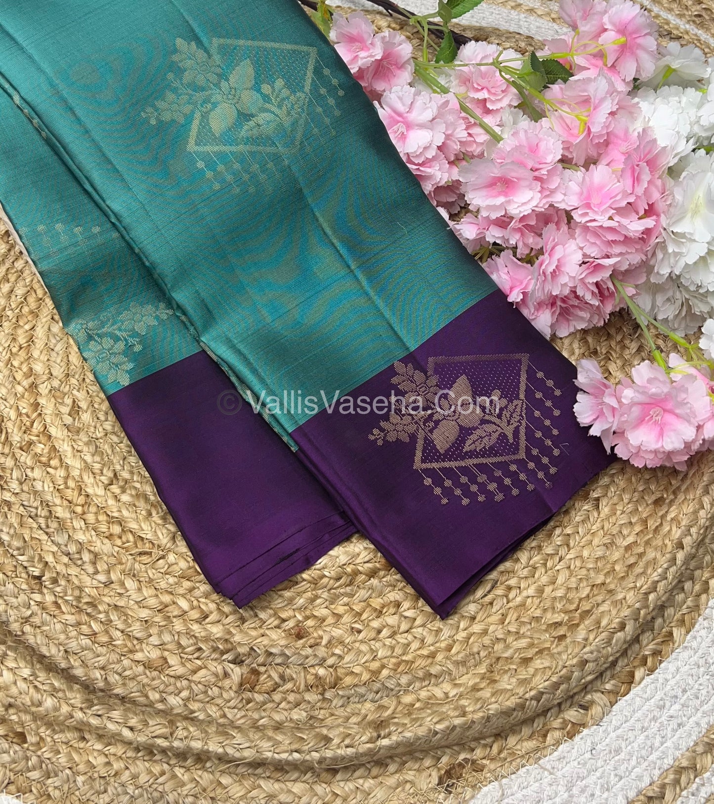 Half Mix - Pure Soft Silk Saree - VVPSS054