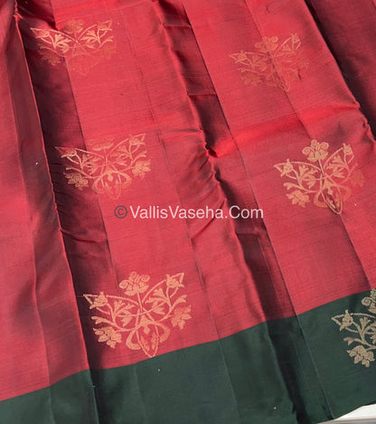 Half Mix - Pure Soft Silk Saree - VVPSS030