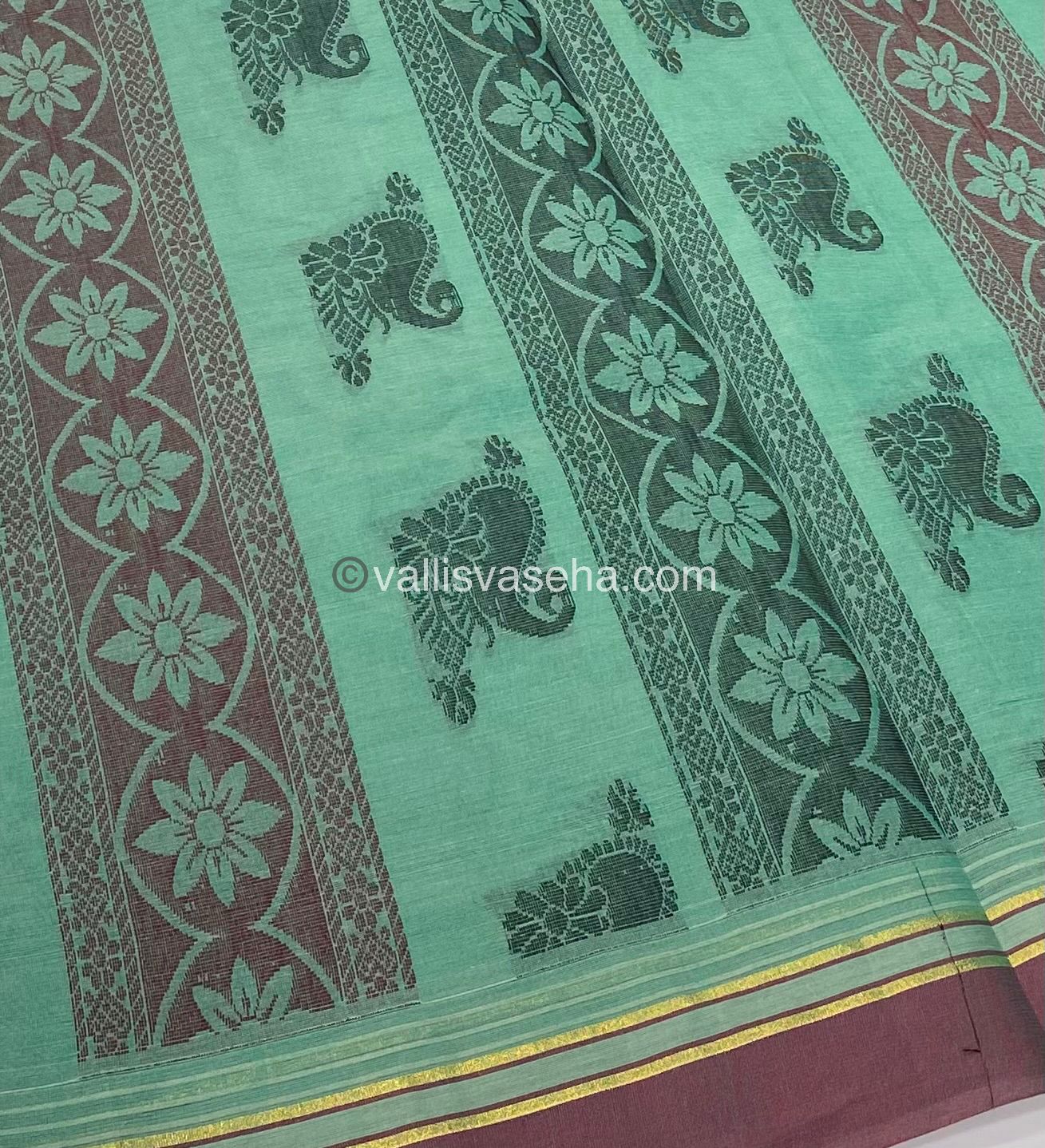Handloom South Cotton Saree - VVSCS001