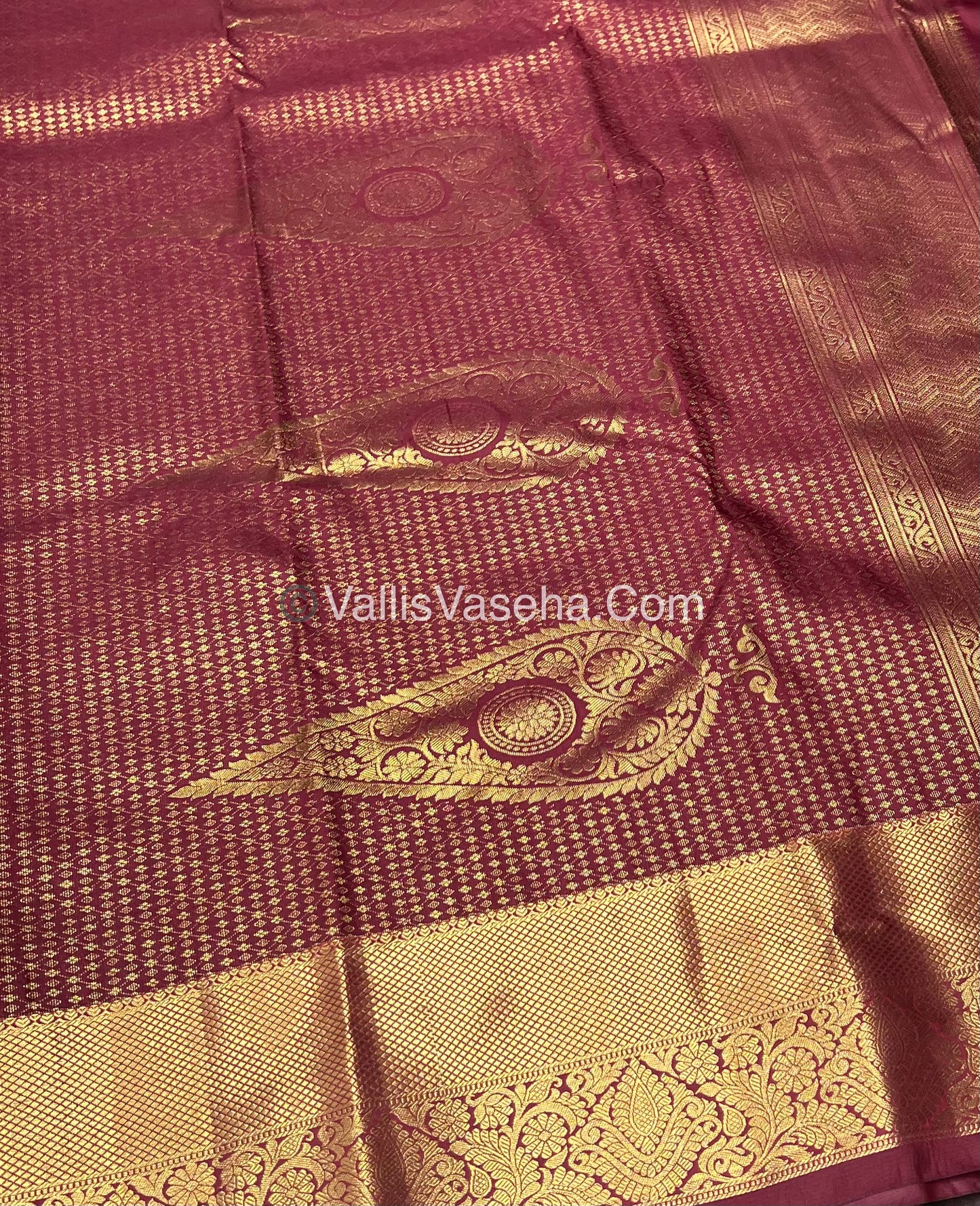 Semi Kanchipuram Soft Silk - VVSSS009