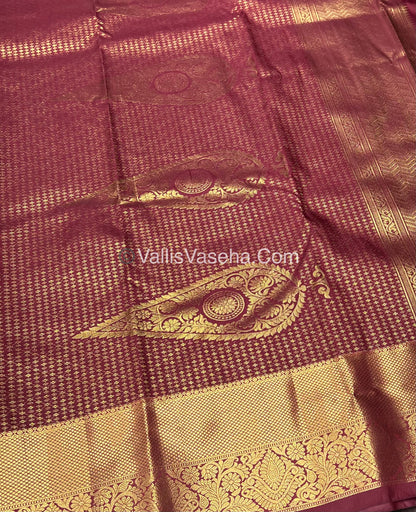 Semi Kanchipuram Soft Silk - VVSSS009