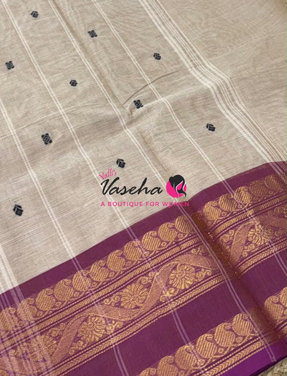 Chettinadu Cotton Saree - VVCCS003