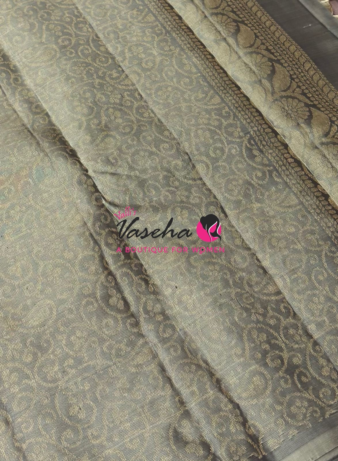Half Mix - Pure Soft Silk Saree - VVPSS104