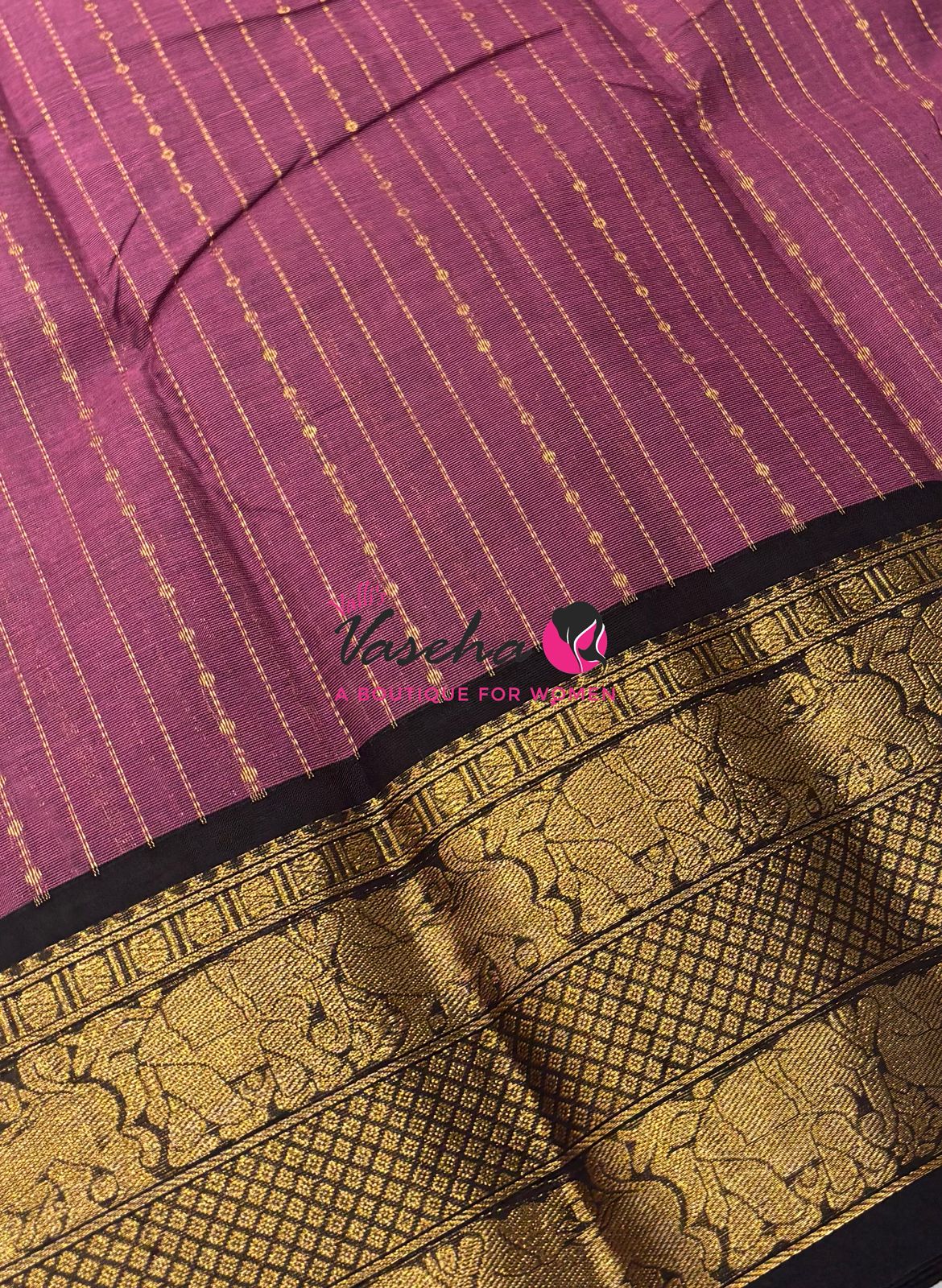 Kanchi Cotton Saree - VVKCS022