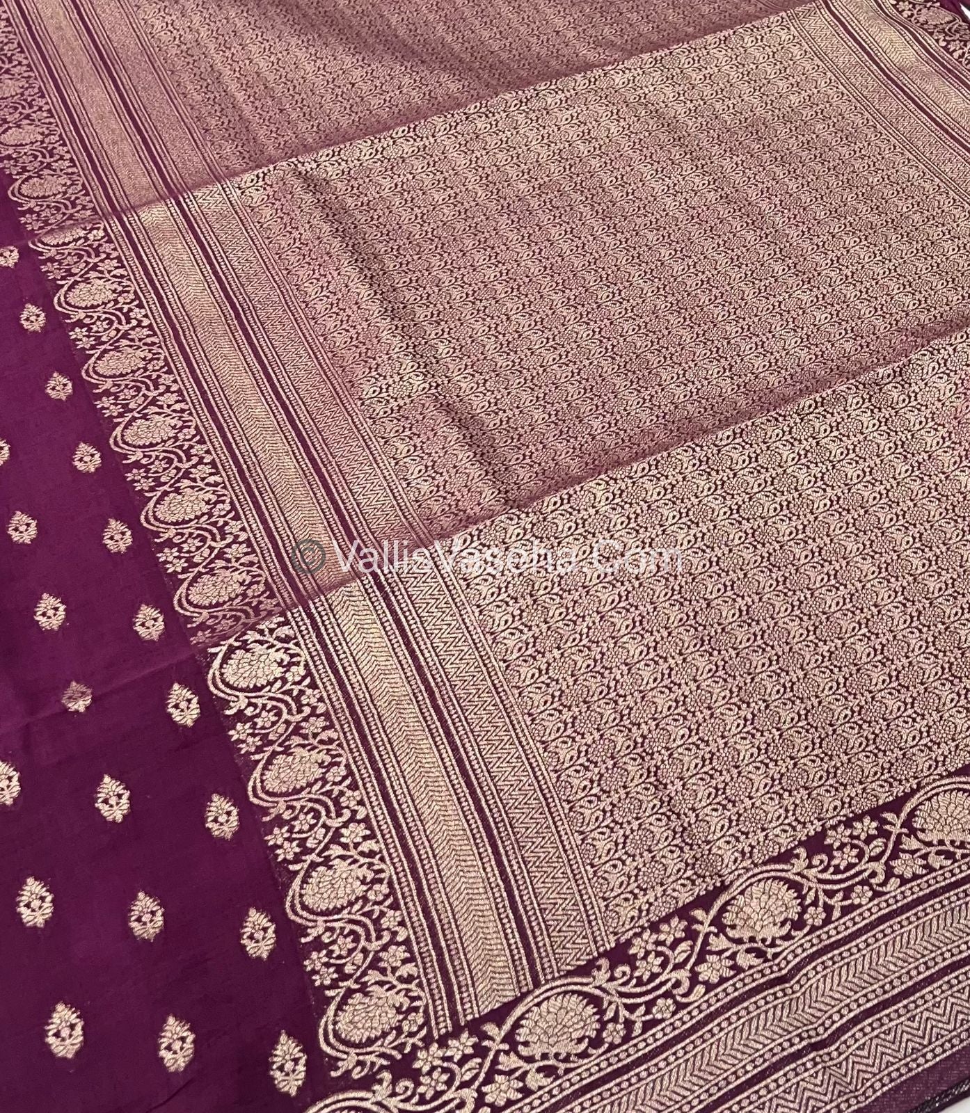 Banarasi - Heritage Silk - Semi Kathan Silk - Yellow Green Shade - VVBHS006