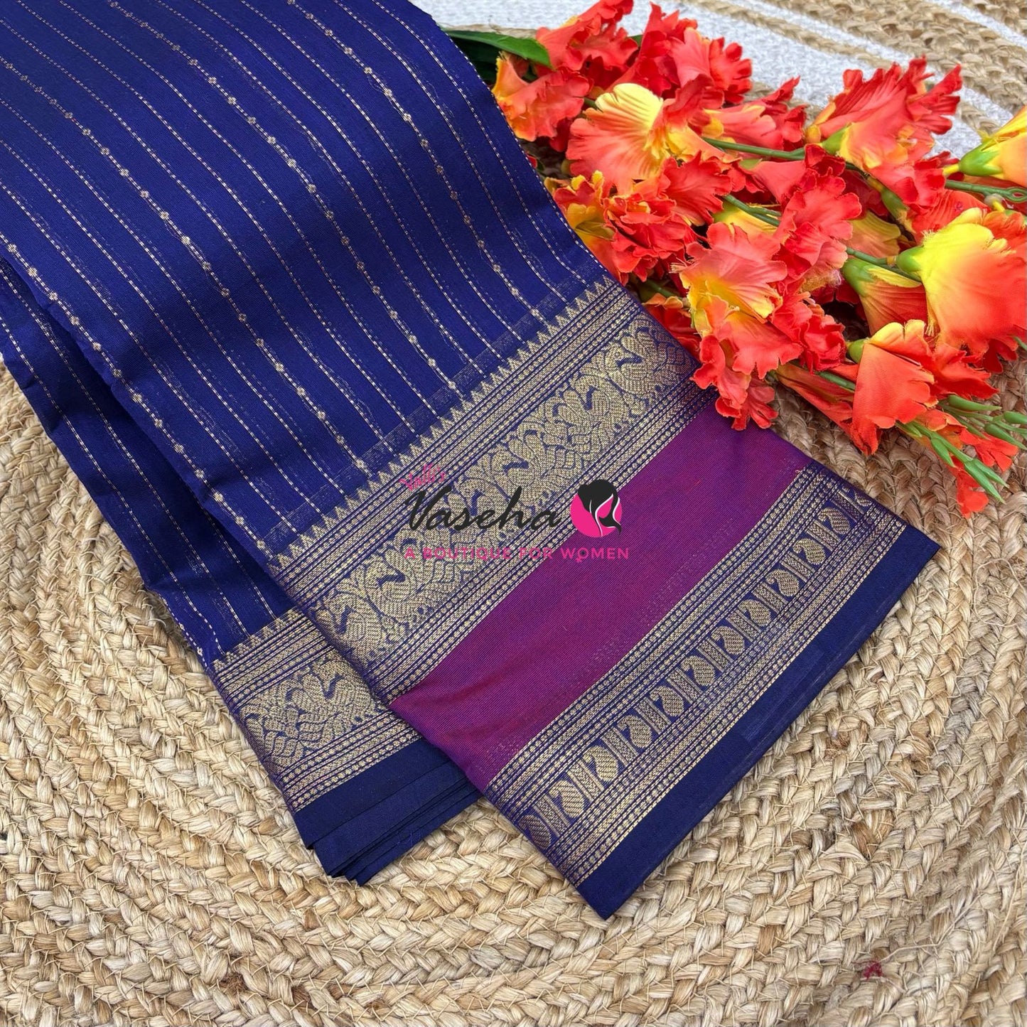 Kanchi Cotton Saree - VVKCS022