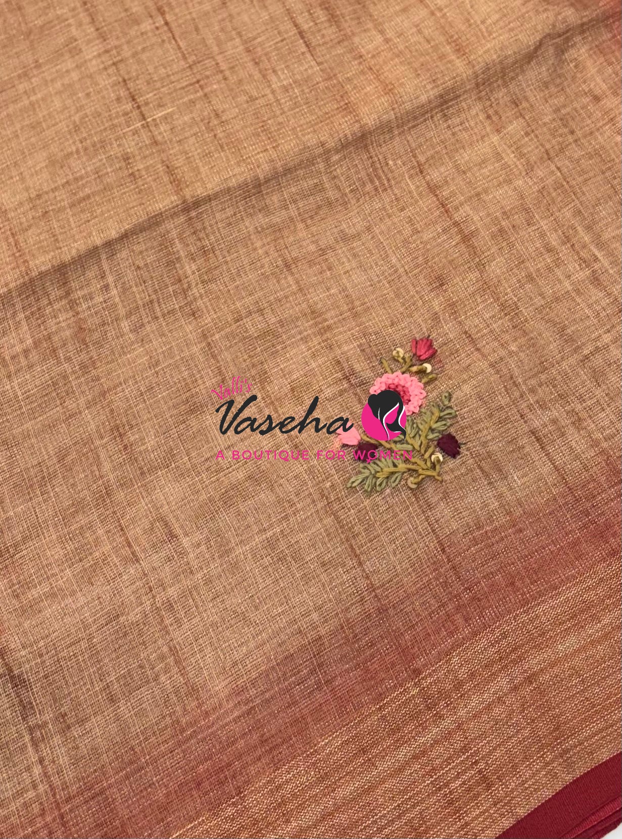 French Knot - Tissue Saree  - VVLFN021