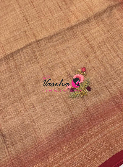 French Knot - Tissue Saree  - VVLFN021