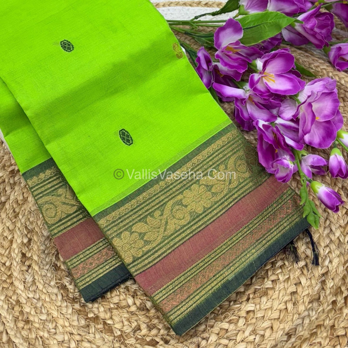 Kanchi Cotton Saree - VVKCS012