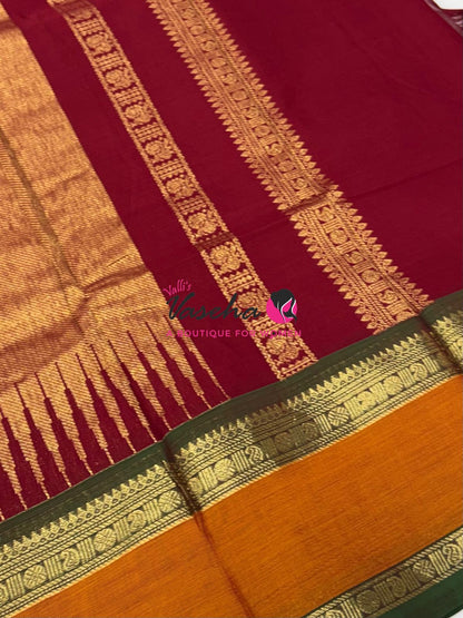 Premium - 120 counts - Kanchi Cotton Saree - VVKCS021