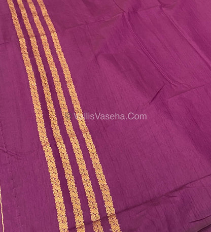 Mulberry Semi Silk - Purplish Wine Shade - VVMSS001