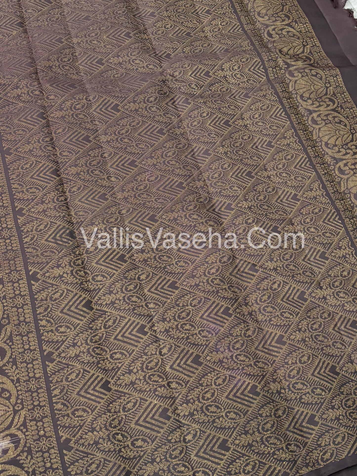 Half Mix - Pure Soft Silk Saree - VVPSS075