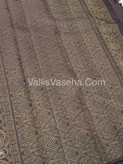 Half Mix - Pure Soft Silk Saree - VVPSS075