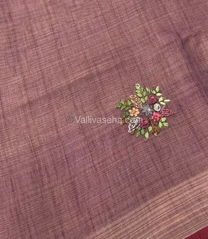 French Knot - Tissue Saree -  VVLFN001