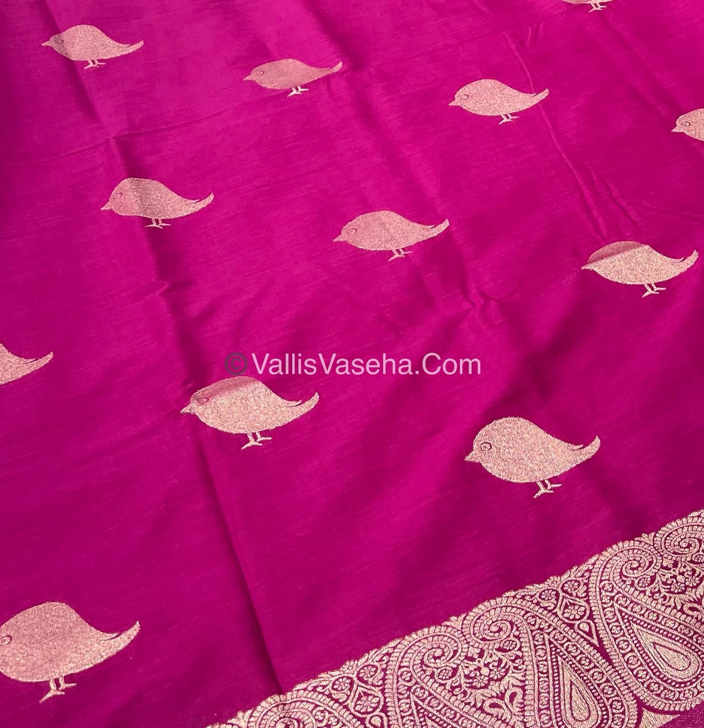 Banarasi - Heritage Silk - Semi Kathan Silk - Pink Shade - VVBHS005
