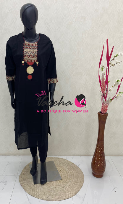 Ready Made - Kurti - Straight Cut - VVRK003