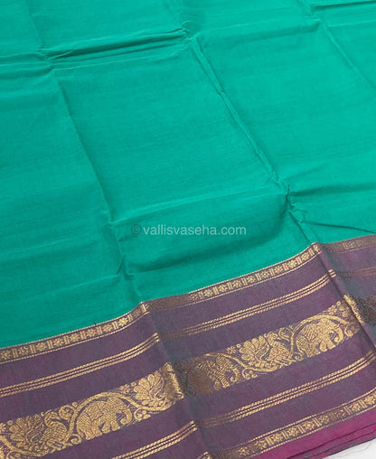 Kanchi Cotton Saree - VVKCS006